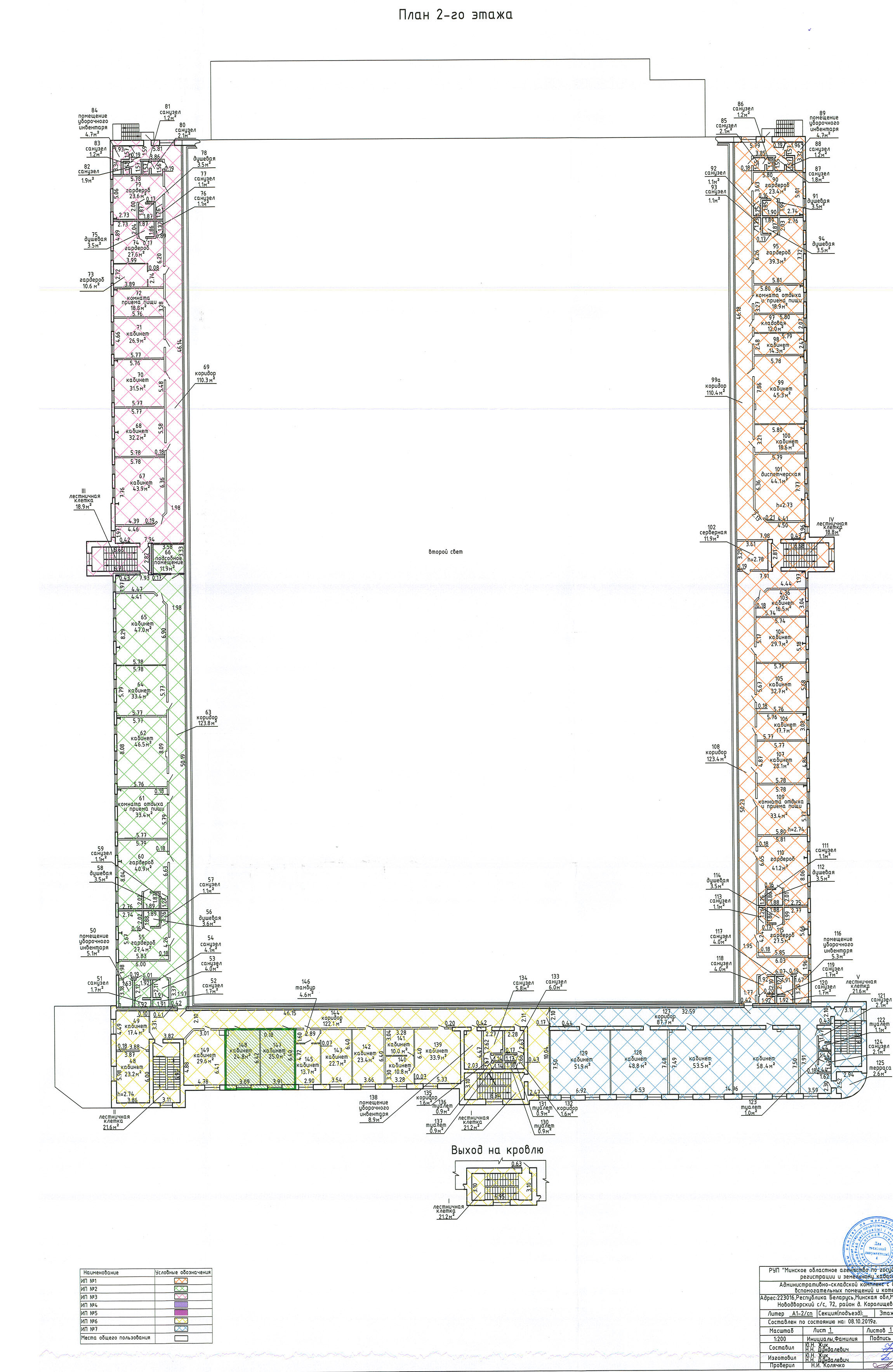 План 2-ого этажа РентИнвестСити